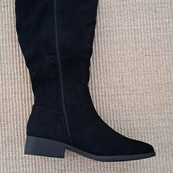 Style & Co Charmaneef Knee-High Boots - Color: Black - Size: 9.5 - Picture 4 of 11
